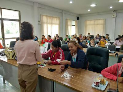 โครงการส่งเสริมอาชีพของกลุ่มสตรีแม่บ้านตำบลภูหลวงฯ ประจำปีงบประมาณ 2566