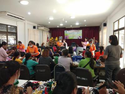 โครงการส่งเสริมอาชีพของกลุ่มสตรีแม่บ้านตำบลภูหลวงฯ ประจำปีงบประมาณ 2566