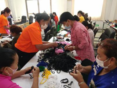โครงการส่งเสริมอาชีพของกลุ่มสตรีแม่บ้านตำบลภูหลวงฯ ประจำปีงบประมาณ 2566