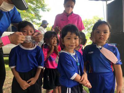 การแข่งขันกีฬาสีภายใน ประจำปี 2565 ศพด.สังกัด อบต.ภูหลวง