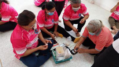 โครงการตรวจคัดกรองสุขภาพเบื้องต้นของประชาชนด้วยสถานีตรวจสุขภาพชุมชน ประจำปี 2566