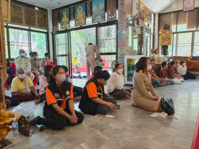 ทอดกฐินช่วยเหลือผู้ประสบเหตุวาตภัย บ้านปอแดง หมู่ 4
