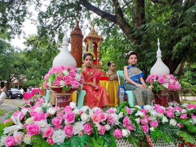 โครงการจัดงานประเพณีแห่เทียนเข้าพรรษาตำบลภูหลวง ประจำปี 2565