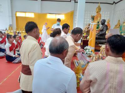 โครงการจัดงานประเพณีแห่เทียนเข้าพรรษาตำบลภูหลวง ประจำปี 2565