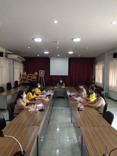 ประชุมคณะกรรมการสนับสนุนการจัดทำแผนพัฒนาฯ (7 มี.ค.65)