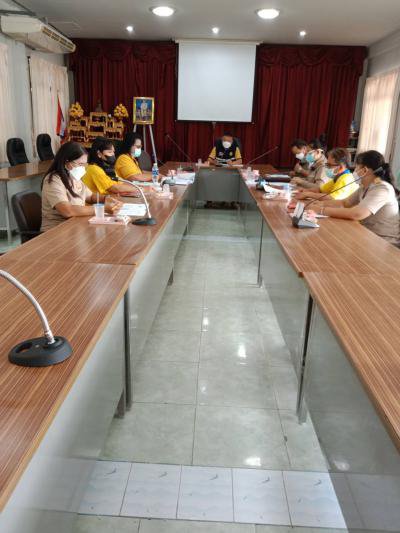 ประชุมคณะกรรมการสนับสนุนการจัดทำแผนพัฒนาฯ (7 มี.ค.65)