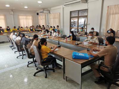 ประชุมพนักงาน.พนักงานจ้าง ประจำเดือน มกราคม 2565