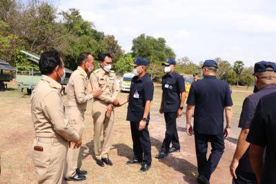 ร่วมต้อนรับผู้บัญชาการหน่วยบัญชาการทหารพัฒนาฯ