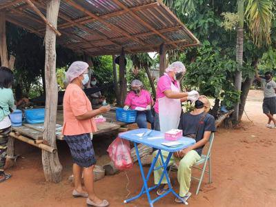ตรวจโควิด-19  กลุ่มเสี่ยงบ้านหนองนกเขียน