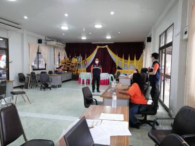 กกต.จ.นม.ตรวจเยี่ยมการรับสมัุครเลือกตั้งฯ ณ อบต.ภูหลวง