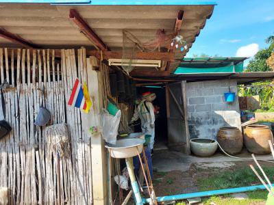 ตรวจคัดกรองโควิด-19 บ้านหนองนกเขียน หมู่ 10