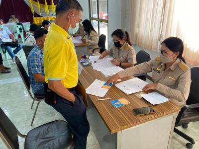 บรรยากาศการรับสมัครเลือกตั้งท้องถิ่น ปี 64