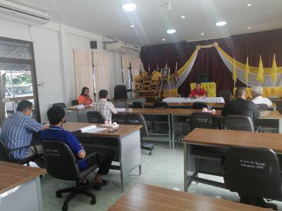 ประชุมคณะกรรมการพัฒนาองค์การบริหารส่วนตำบลภูหลวงฯ เพื่อพิจารณาร่างแผนการดำเนินงาน ประจำปีงบประมาณ 2565