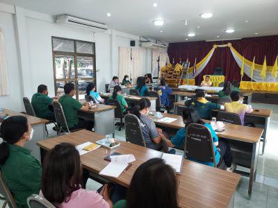 ประชุมประจำเดือน ตุลาคม 2564 พนักงานส่วนตำบล,พนักงานจ้าง