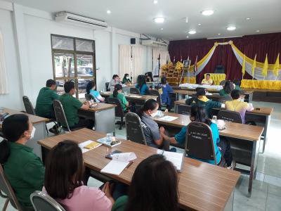 ประชุมประจำเดือน ตุลาคม 2564 พนักงานส่วนตำบล,พนักงานจ้าง