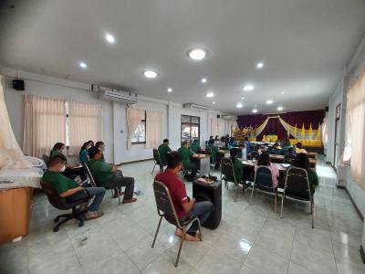 ประชุมประจำเดือน ตุลาคม 2564 พนักงานส่วนตำบล,พนักงานจ้าง
