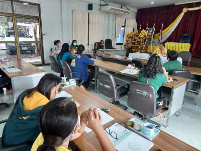ประชุมประจำเดือน ตุลาคม 2564 พนักงานส่วนตำบล,พนักงานจ้าง
