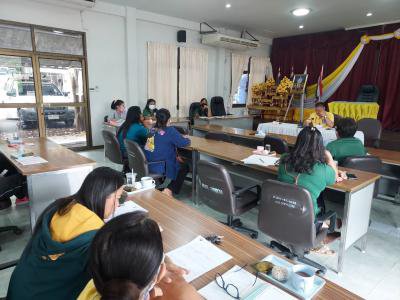 ประชุมประจำเดือน ตุลาคม 2564 พนักงานส่วนตำบล,พนักงานจ้าง