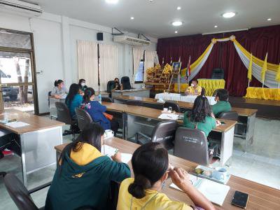 ประชุมประจำเดือน ตุลาคม 2564 พนักงานส่วนตำบล,พนักงานจ้าง
