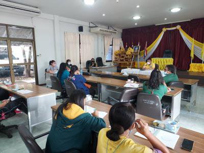 ประชุมประจำเดือน ตุลาคม 2564 พนักงานส่วนตำบล,พนักงานจ้าง