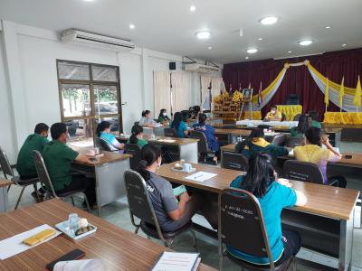 ประชุมประจำเดือน ตุลาคม 2564 พนักงานส่วนตำบล,พนักงานจ้าง