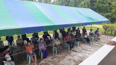 อบต.ภูหลวงร่วมสนับสนุนตรวจคัดกรองกลุ่มเสี่ยงฯ