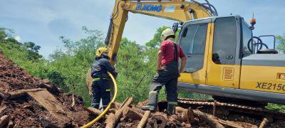 งานป้องกันฯ ระงับเหตุเพลิงไหม้ บ.โคราชไบโอแมสโปรดักส์ จำกัด
