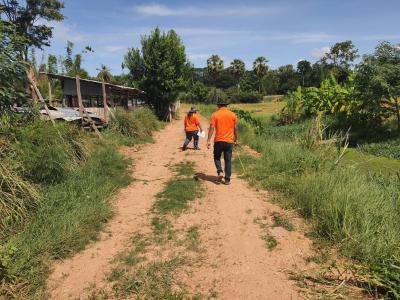 สำรวจโครงการเพื่อจัดทำข้อบัญญัติปี 65ฯ หมู่ 4