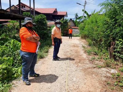 สำรวจโครงการเพื่อจัดทำข้อบัญญัติปี 65ฯ หมู่ 4