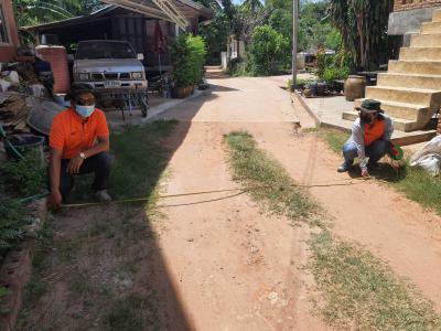 สำรวจโครงการเพื่อจัดทำข้อบัญญัติปี 65ฯ หมู่ 4