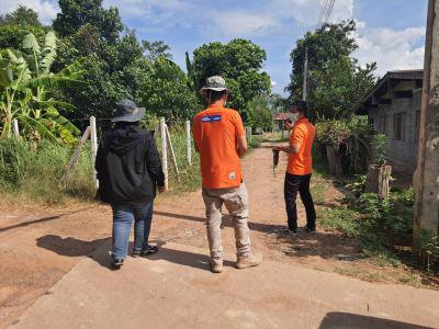 สำรวจโครงการเพื่อจัดทำข้อบัญญัติปี 65ฯ หมู่ 2