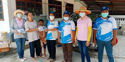 เดินรณรงค์แนะนำการรับวัคซีนป้องกันโรคโควิด-19ฯ