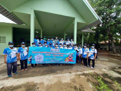 โครงการรณรงค์ป้องกันและระงับโรคไข้เลือดออก ประจำปี 2564 หมู่ 4