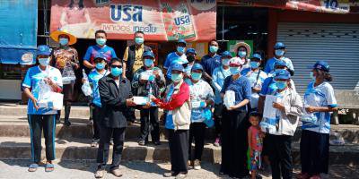 โครงการรณรงค์ป้องกันและระงับโรคไข้เลือดออก ประจำปี 2564 หมู่ 5