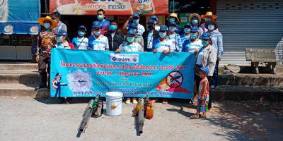 โครงการรณรงค์ป้องกันและระงับโรคไข้เลือดออก ประจำปี 2564 หมู่ 5
