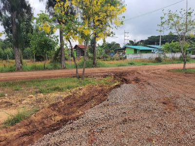 ตรวจสอบถนนกรณีชาวบ้านร้องเรียนฯ