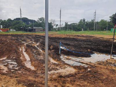 ตรวจสอบถนนกรณีชาวบ้านร้องเรียนฯ