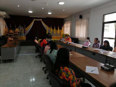 ประชุมประจำเดือนพนักงาน,พนักงานจ้าง ประจำเดือน เมษายน 2564