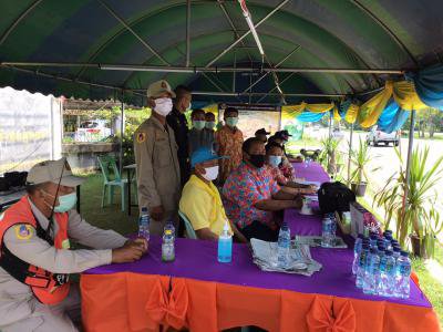 จัดตั้งจุดบริการประชาชนฯ ช่วงเทศกาลสงกรานต์ ปี 2564