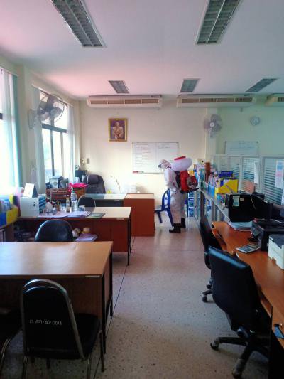 พ่นยาฆ่าเชื้อสำนักงาน , ศพด.ในสังกัด