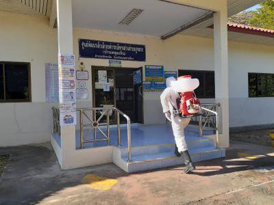 พ่นยาฆ่าเชื้อสำนักงาน , ศพด.ในสังกัด