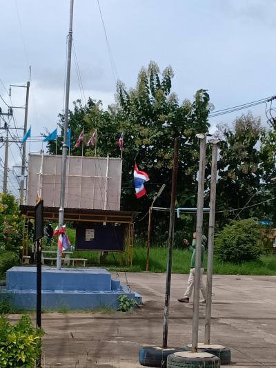 ปรับเปลี่ยนภูมิทัศน์ อบต.ภูหลวง