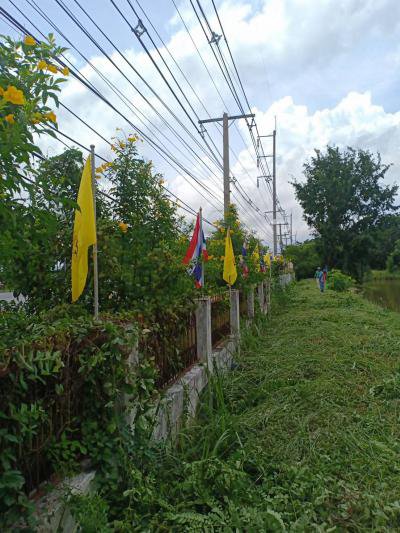 ปรับเปลี่ยนภูมิทัศน์ อบต.ภูหลวง