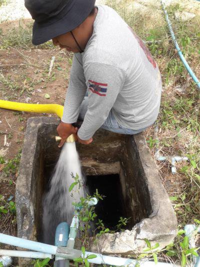 ส่งน้ำเพื่อบรรเทาความเดือดร้อนของประชาชนฯ