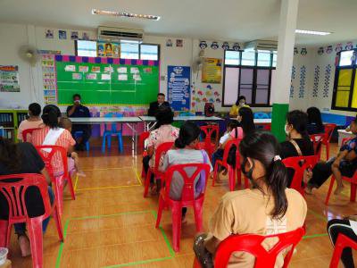 ประชุมผู้ปกครอง ศพด.ร.ร.บ้านหนองนกเขียนฯ