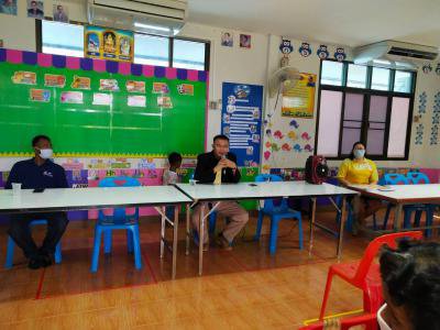 ประชุมผู้ปกครอง ศพด.ร.ร.บ้านหนองนกเขียนฯ