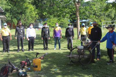 ร่วมกิจกรรมทำความสะอาดโรงเรียนบ้านหลุมเงิน