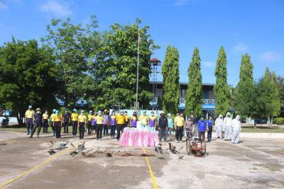 ร่วมกิจกรรมทำความสะอาดโรงเรียนบ้านหลุมเงิน