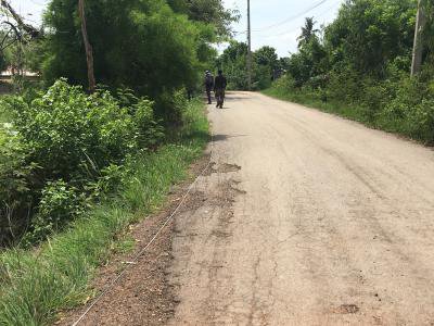 ลงพื้นที่รางวัดสะรน้ำบ้านหนองกกฯ