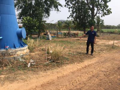กองช่างออกสำรวจพิกัดขุดเจาะบ่อบาดาลฯ